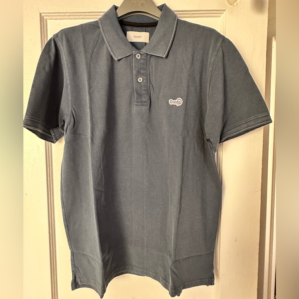 Ovadia blue polo M
